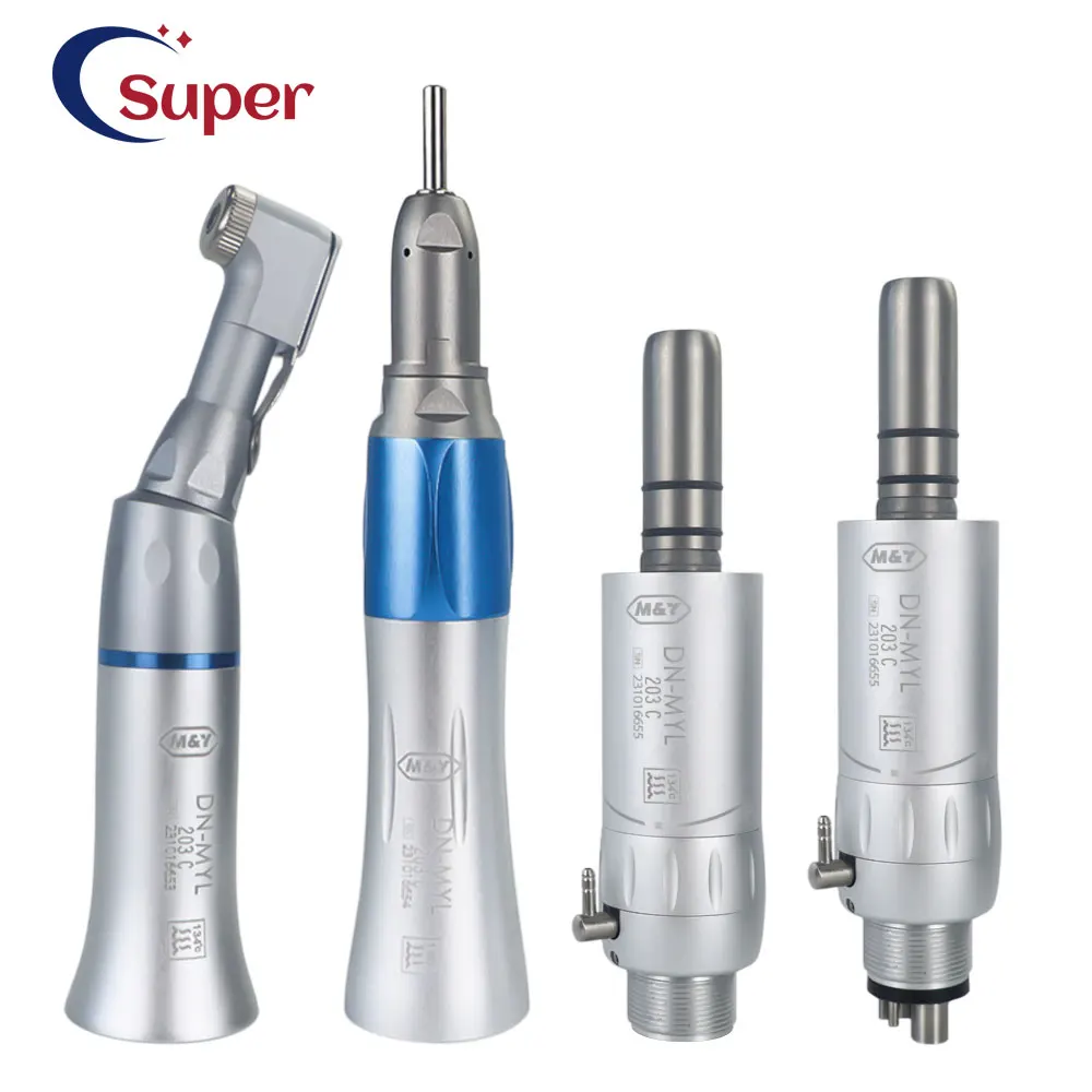 

Стоматологический медленный низкоскоростной наконечник, прямой угловой наконечник, подходит для воздушной турбины, стоматологическое лабораторное оборудование, инструмент для полировки микромотора