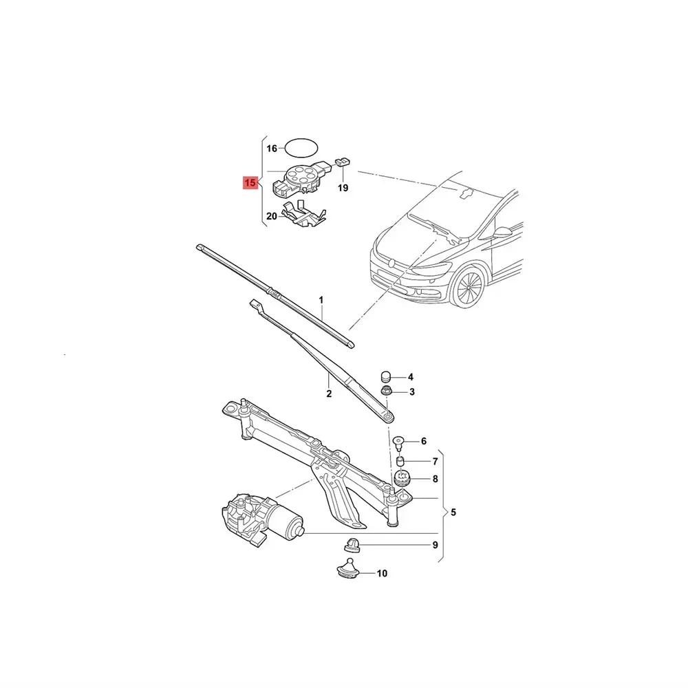 Car Rain Humidity Light Detection Sensor 81D955547 for Audi A1 A3 A4 A5 A6 A7 A8 Q3 Q5 TT RS4 RS6 2015 8UD955559B 8U0 955 559C