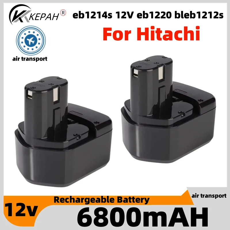 Advanced quality options 12V 6.8ah Hitachi eb1214s 12V eb1220bl eb1212s wr12dmr cd4d dh15dv C5D DS 12dvf3 battery