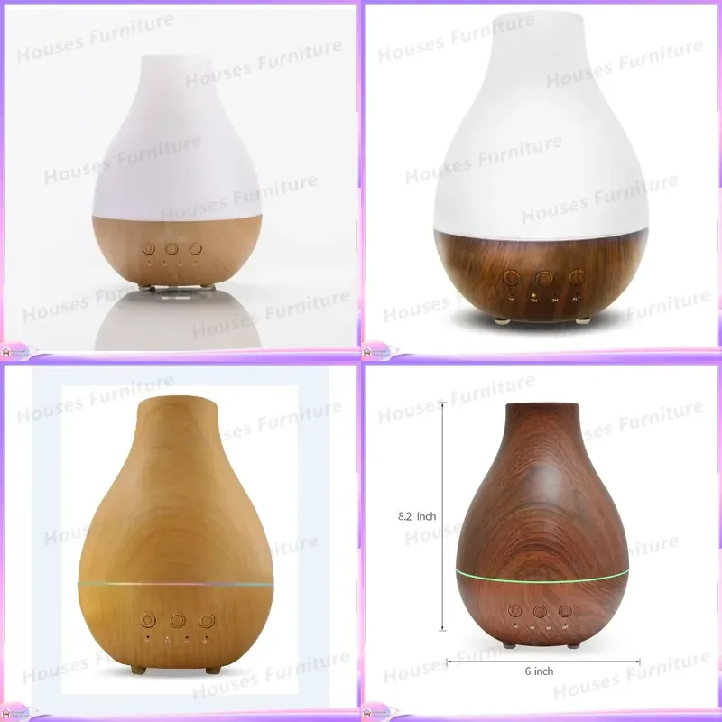 230 7 Color LED Ultrasonic Aromatherapy Diffuser Mini Essential Oil Humidifier Air Purifier Mist Maker Home Office Decor Gift