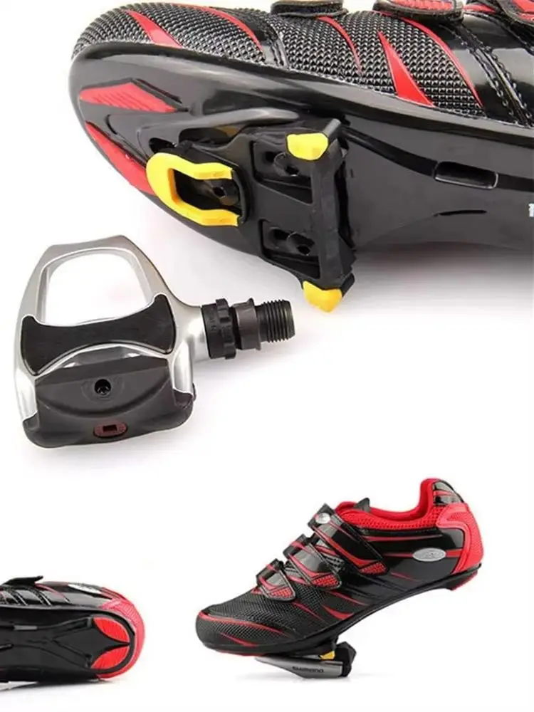 AliExpress soulbao Road Bike Pedal Cleat SPD SL Bicycle Pedals Plate Clip Self-locking Plate Float Pedal Cleats Cycling Shoes Bicycle Accessories