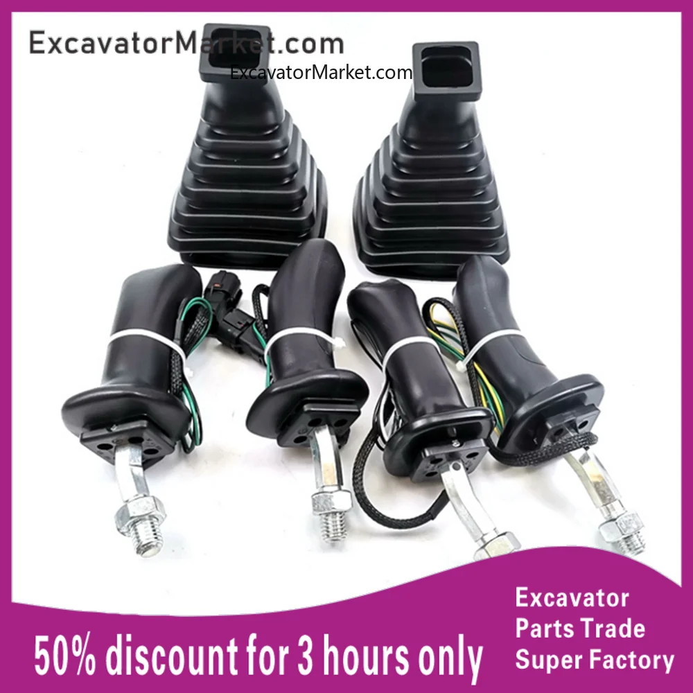 

Excavator Spare Action Joystick Handle Glue For Doosan Daewoo Dh Dx60 80 150 215 225 300-7 370-9c Joystick Excavator Parts
