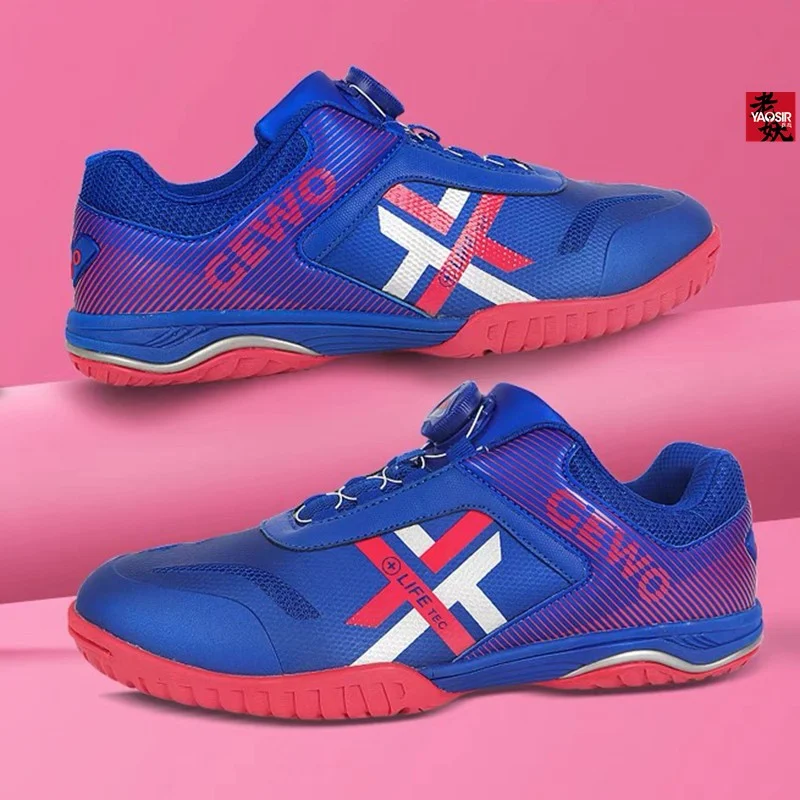 محايد جديد 2025 رائجة البيع المهنية تنفس أحذية تنس الطاولة أحذية تنس الطاولة التدريب المنافسة أحذية كرة الريشة