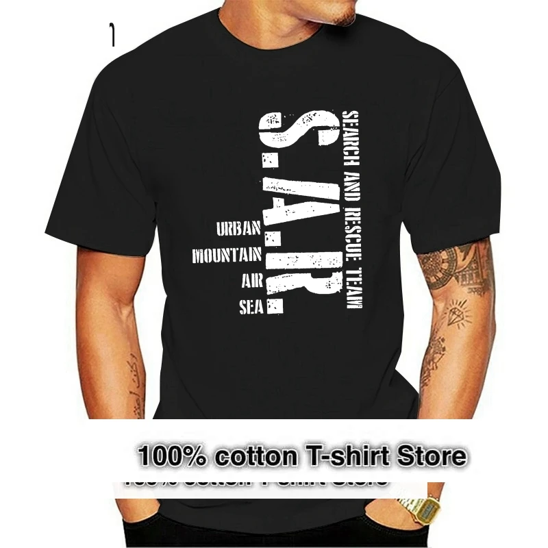 

Newest 2024 Men'S Fashion Search Rescue Crew SAR Emergency Response Team T-Shirt