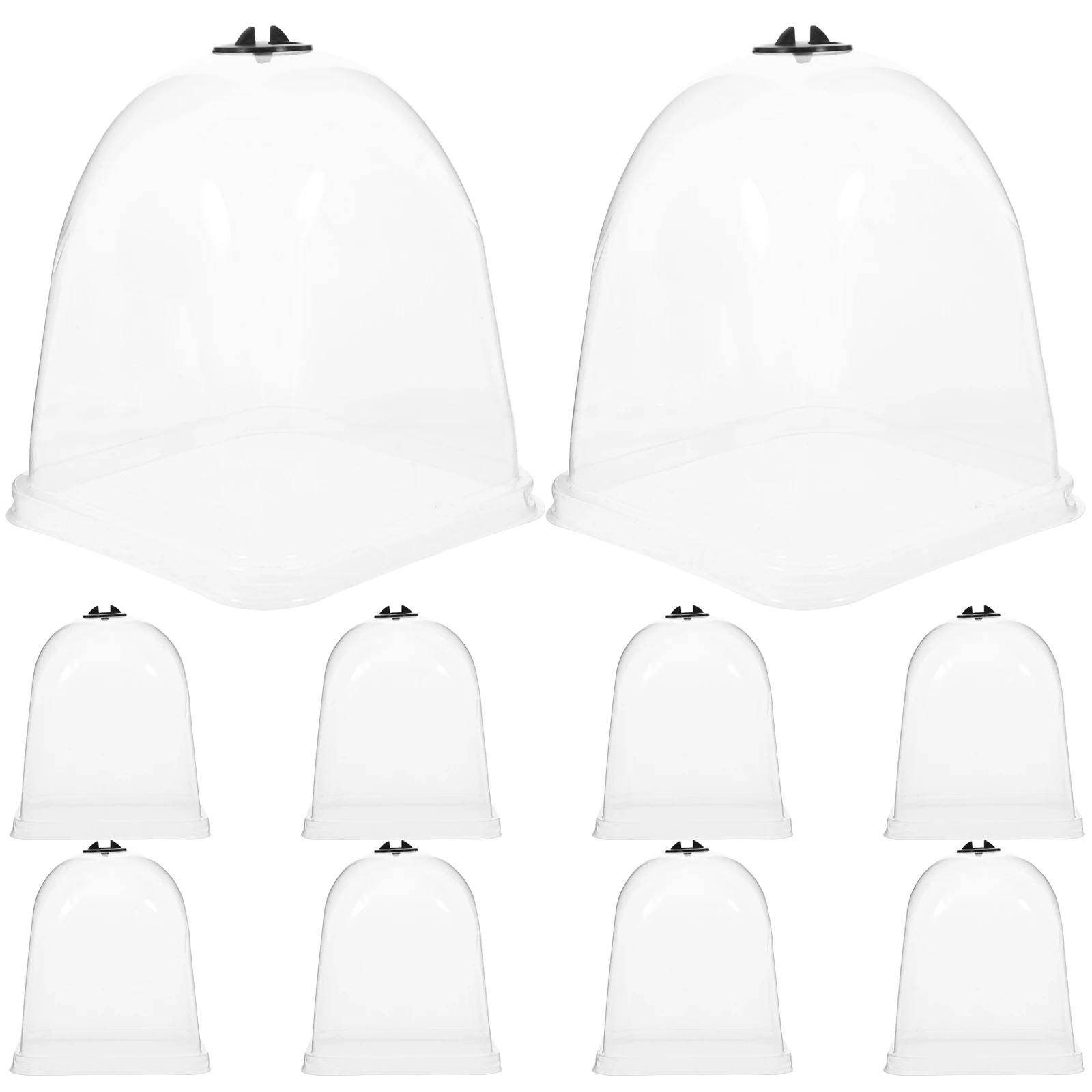 

Plant Humidity Dome Insulation Cover Plants Seedling Protector Cloches for