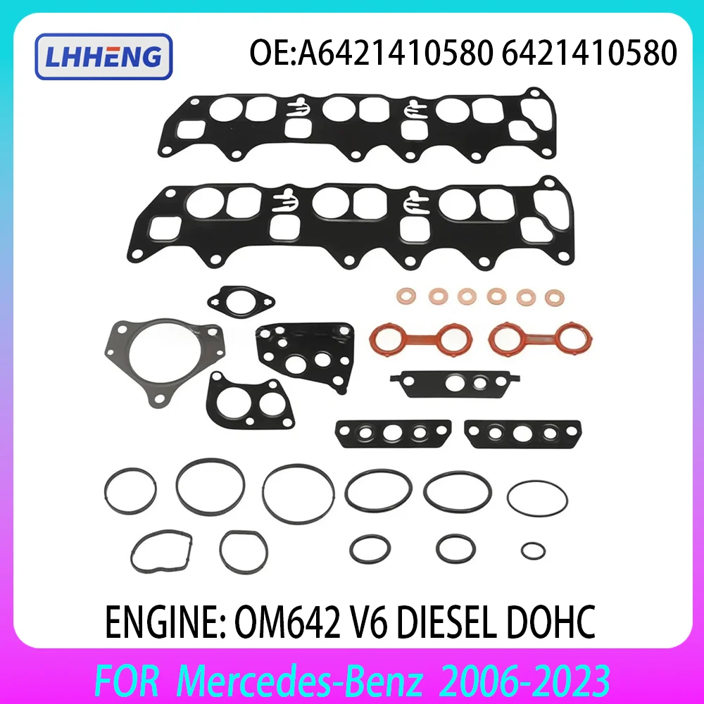 

Engine Oil Cooler Gasket Kit For Mercedes Benz 3.0L V6 DIESEL DOHC 3.0T W203 W204 W211 S203 S204 W639 Sprinter 07-22 6421410580