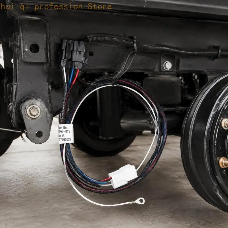 Trailer Brake Control Harness with Wiring Harness Ends and TPH-015 H8WE