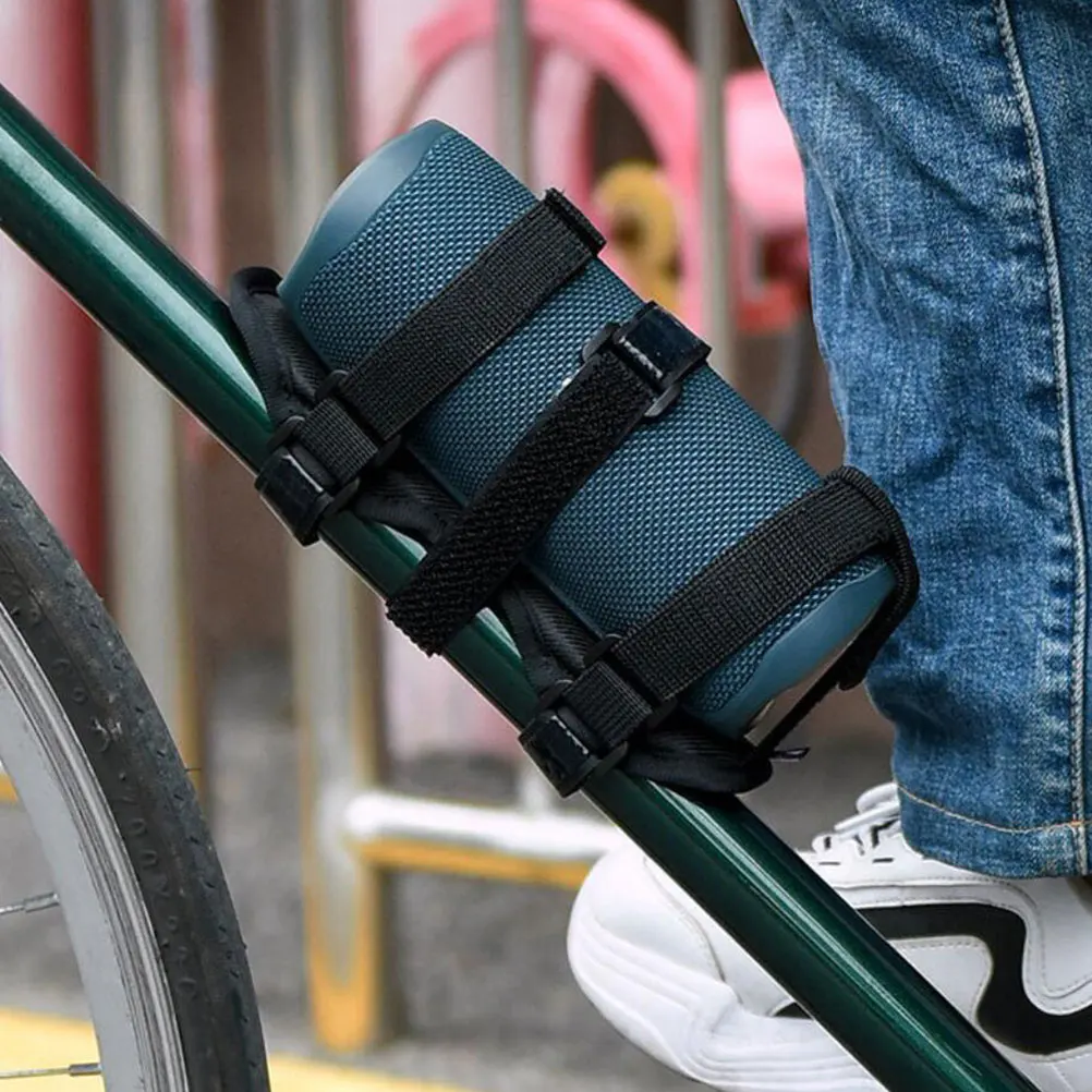 

Bicycle Cup Holder Bottle Drinks Rack Outdoor Speaker Water Carrier Portable Bike Mount Reusable Strap Durable Practical Long