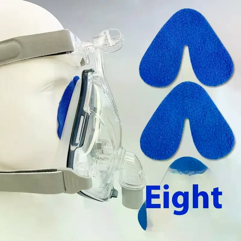 

4 шт. назальные подушечки для маски CPAP, универсальный носовой коврик, апноэ во сне, комфортный коврик против морщин, вентилятор, накладка, аксессуар для носовой полоски