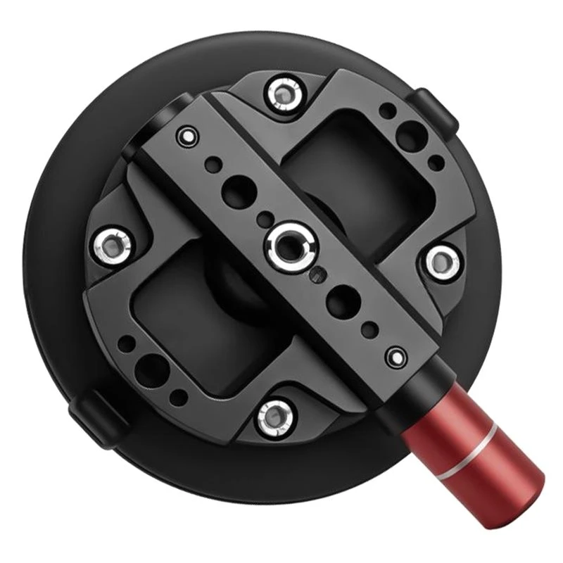 

【A17Z】Bracket For ARRI For Gopro For Insta360 Auto Car Hand Pump Vacuum Suction Cup 1/4" 3/8" Camera Stabilizer Locating Hole