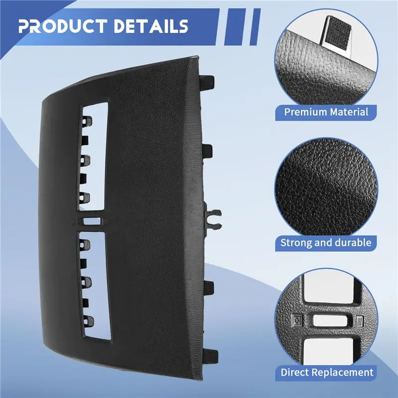 Top-Rated Car Air Conditioner Outlet Finisher-Instrument Panel Air Conditioning Vents Cover Shell For Nissan Tiida 2005-2011 Bla