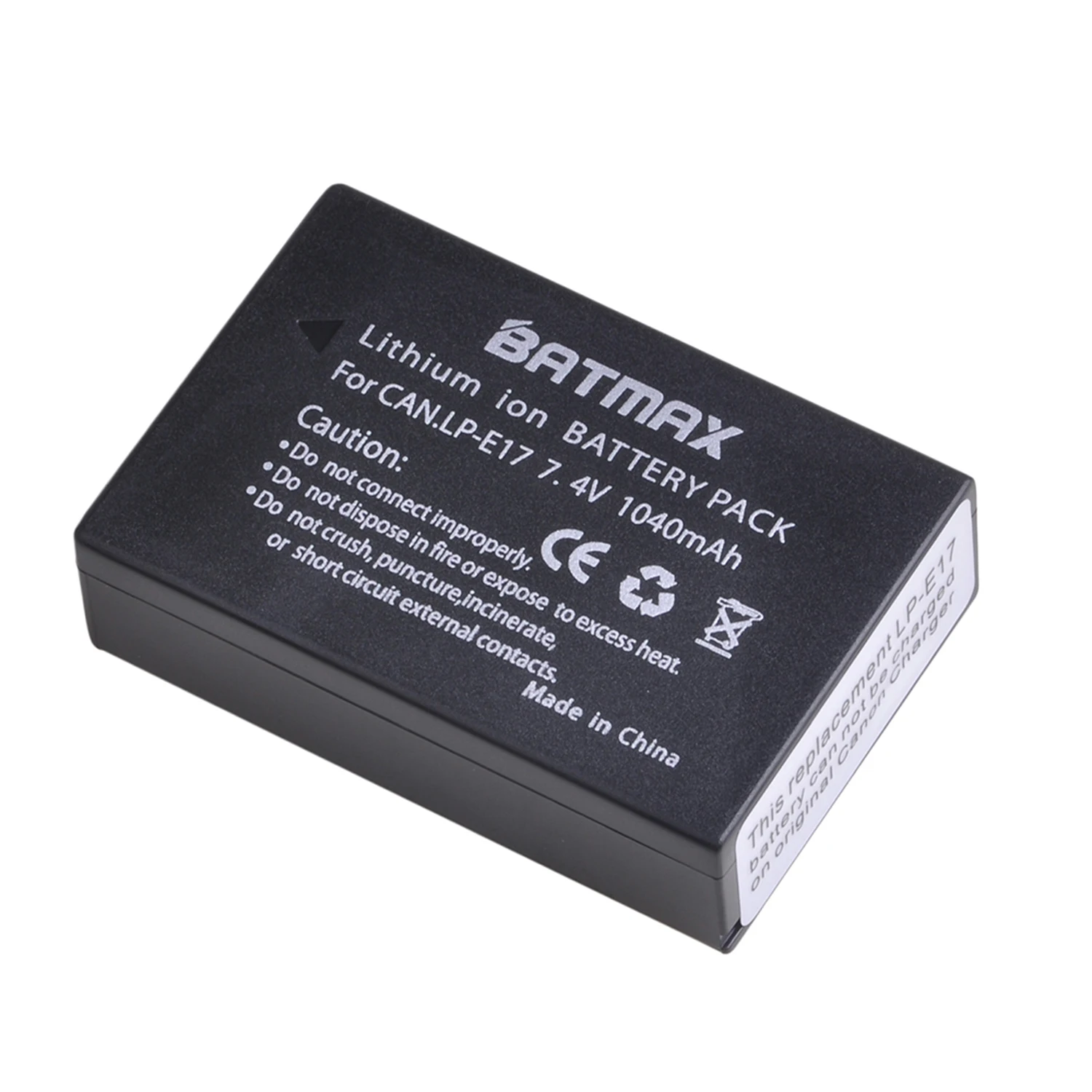 Batmax LP-E17 LP E17 Battery+LCD Dual USB Charger for Canon EOS R8 RP R10 R50 M3 M6 200D 750D 760D T6i T6s 800D 8000D Kiss X8i