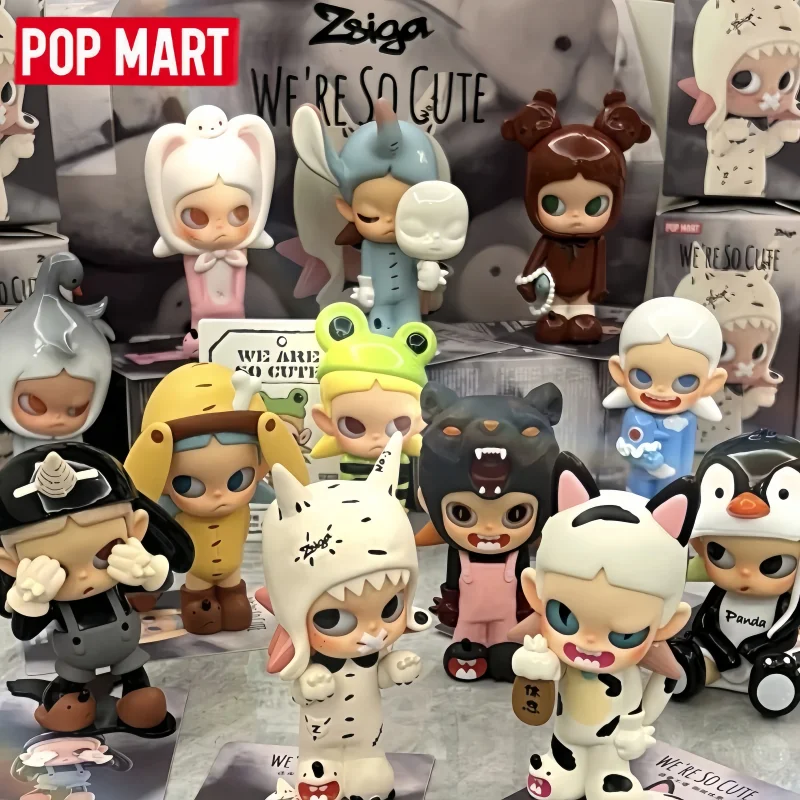 

Pop Mart Zsiga We're So Cute Series Blind Box Original Cute Anime Figure Doll Ornaments Collectible Toys Gift For Anime Lovers