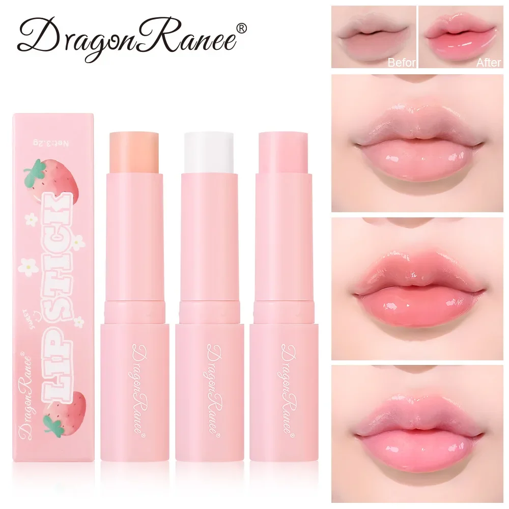 Bálsamo labial que cambia de Color de larga duración, reparación hidratante, cuidado de labios, lápiz labial de gelatina, maquillaje de tinte afrutado