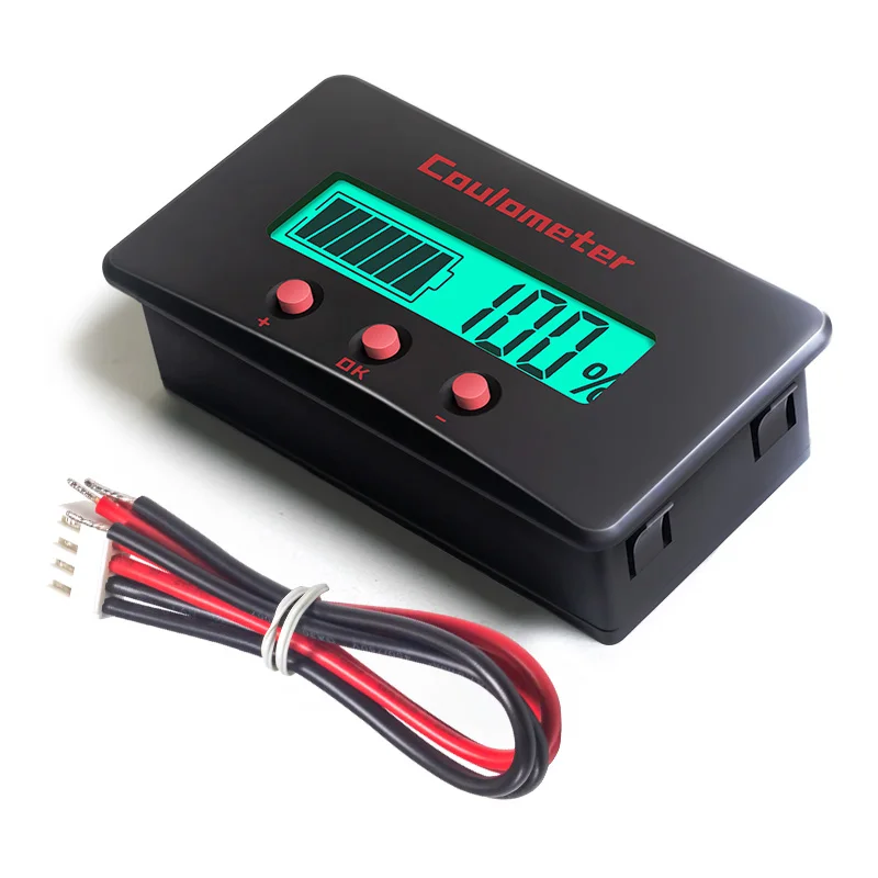 

PZEM-035 Digital Voltmeter Ammeter 10A DC Solar Battery Tester 18650 Lithium Battery Capacity Tester 120V Max 12v/24v/48v