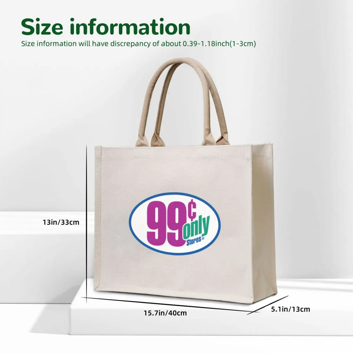 The 99 Cent Store Only Stores Tote Bag tote bag men's Handbags women Cloth bag shoping