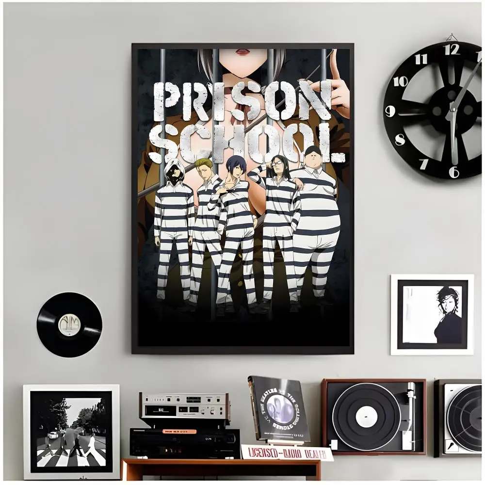 Manga Comedy Prison School Poster Modern Wall Art Home Decor Living Room Decorative Print Unframed