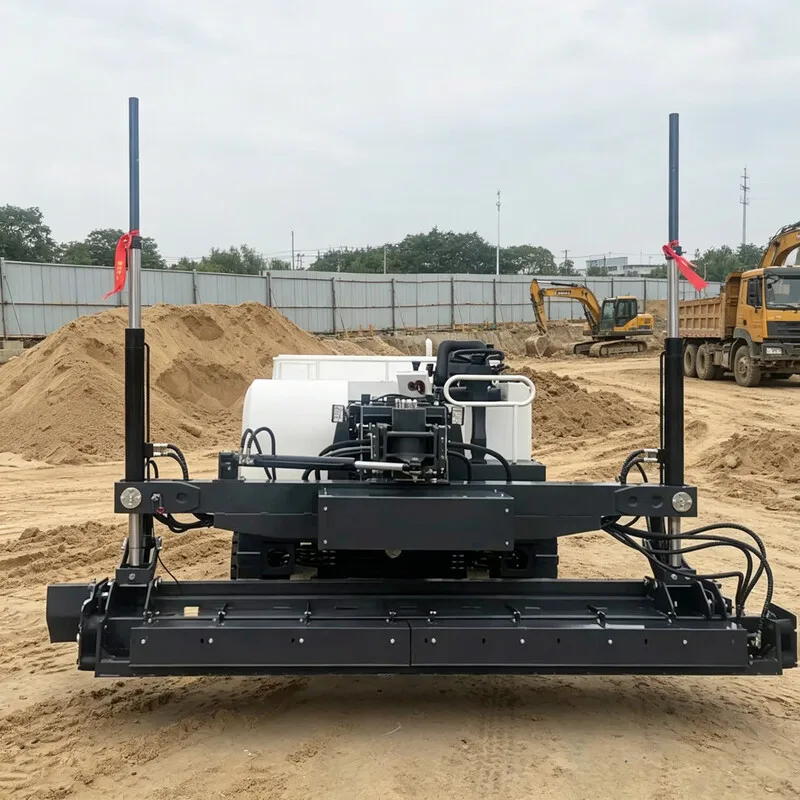 Customized High Performance Laser Screed Concrete – Fully Automatic Floor Leveler, 3D Laser Technology, CE