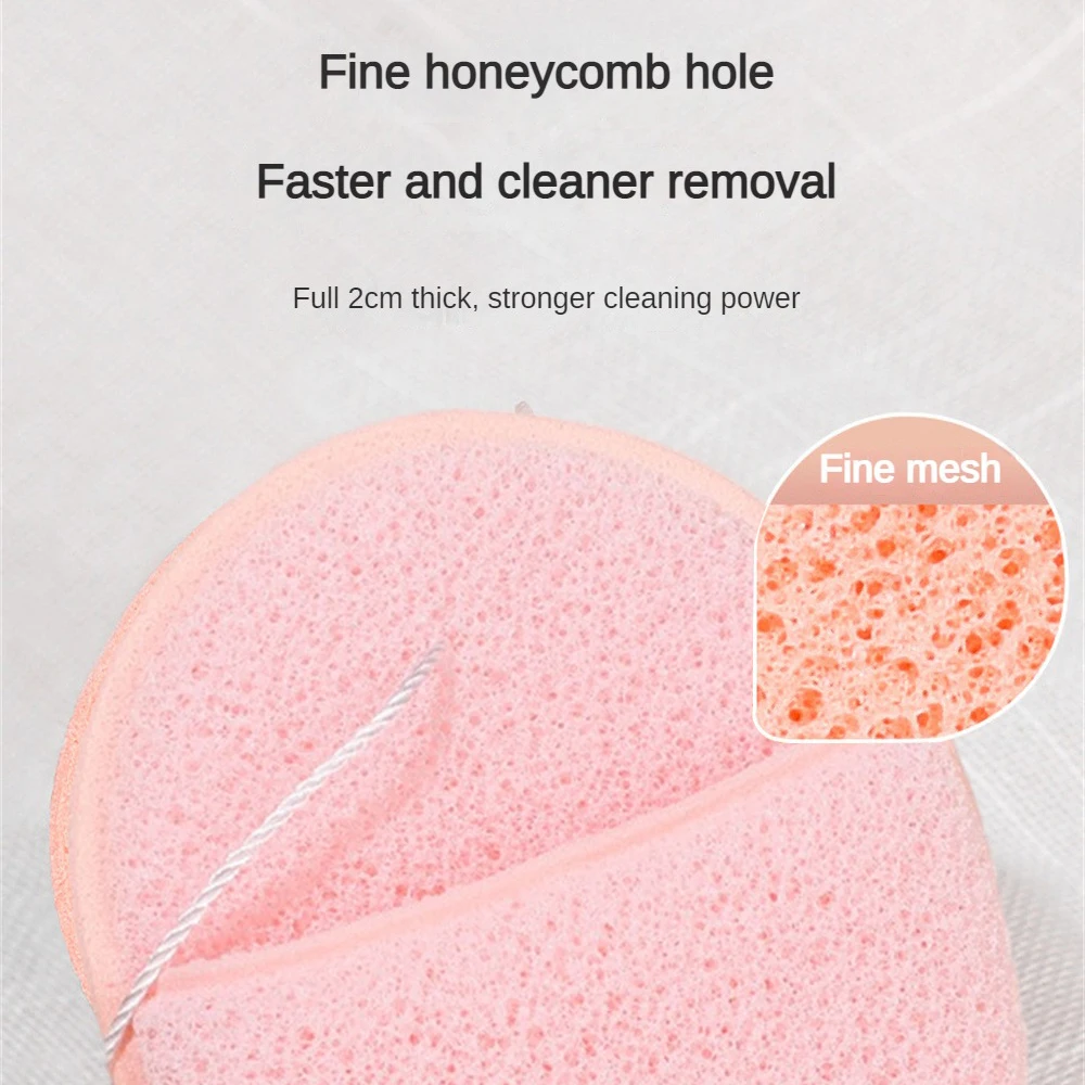 Cleaning Puff Q Bomb Exfoliation Makeup Remover Sponge Facial Cleansing Face Wash Skin-friendly Can Be Reused Face Towel Soft