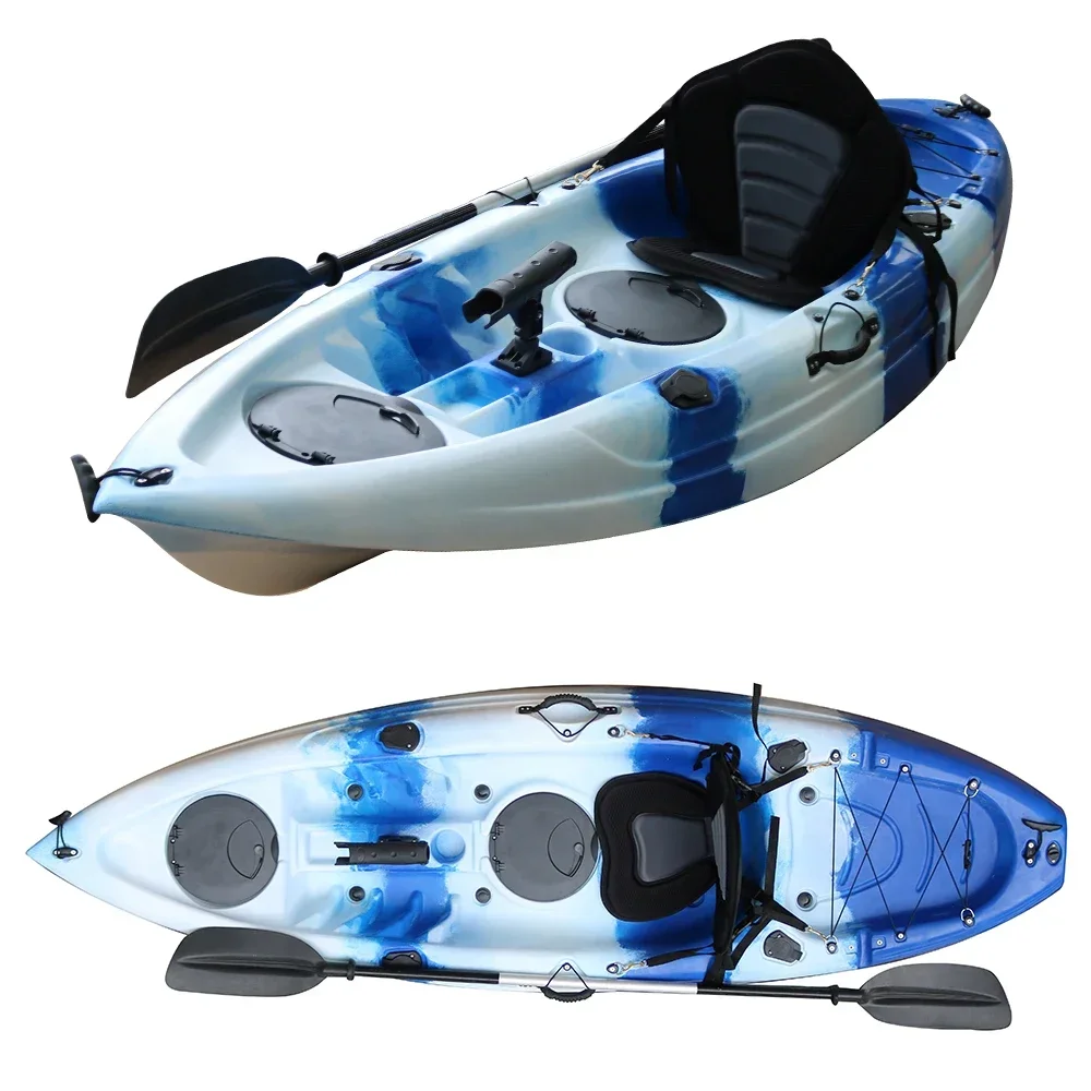 Paddle-style Single Fishing  8.7FT Single Sit On Top Leisure Fishing Kayak