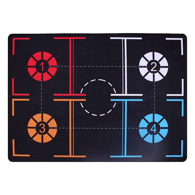 

Basketball Mat,Basketball Training Mat Shock Absorbing Silent Dribble Aid Non-Slip Basketball Footstep Mat 105.5X76cm