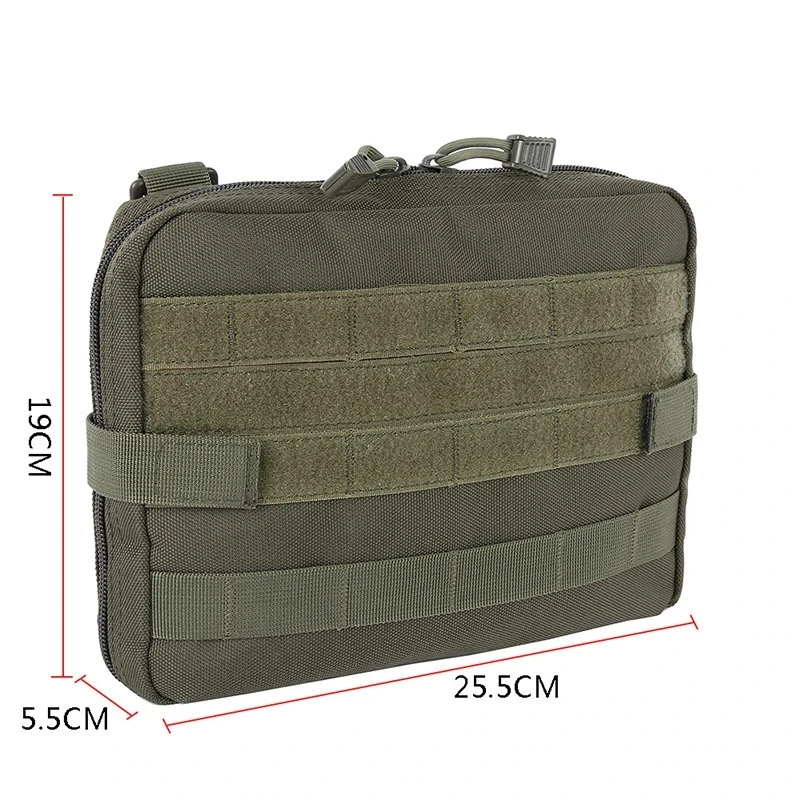 Imagem -04 - Bolsa Tático Militar Edc Cinto de Cintura Colete de Caça Pacote de Ferramentas de Emergência Kit de Primeiros Socorros Médicos ao ar Livre