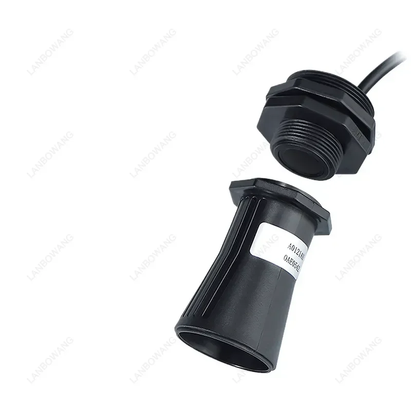 IP67 Waterproof Ultrasonic Water Level Sensor Strong Anti Interference For Sewer Bottom Hole Monitoring Liquid Depth