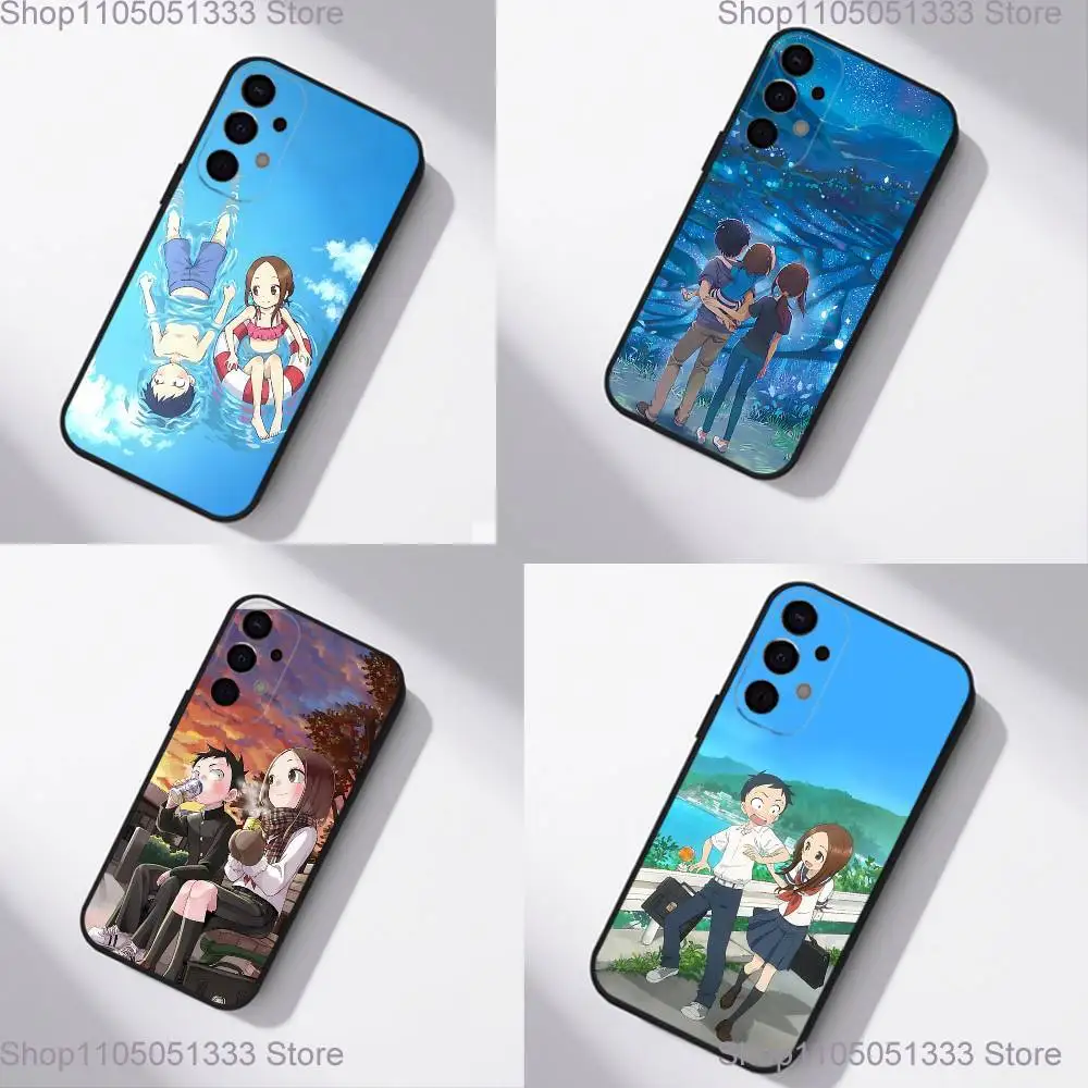 

Karakai Jozu NO Takagi SAN Phone Case For Samsung S25,S24,S21,S22,S23,S30,Ultra,S20,Plus,Fe,Lite,5G Black Cover