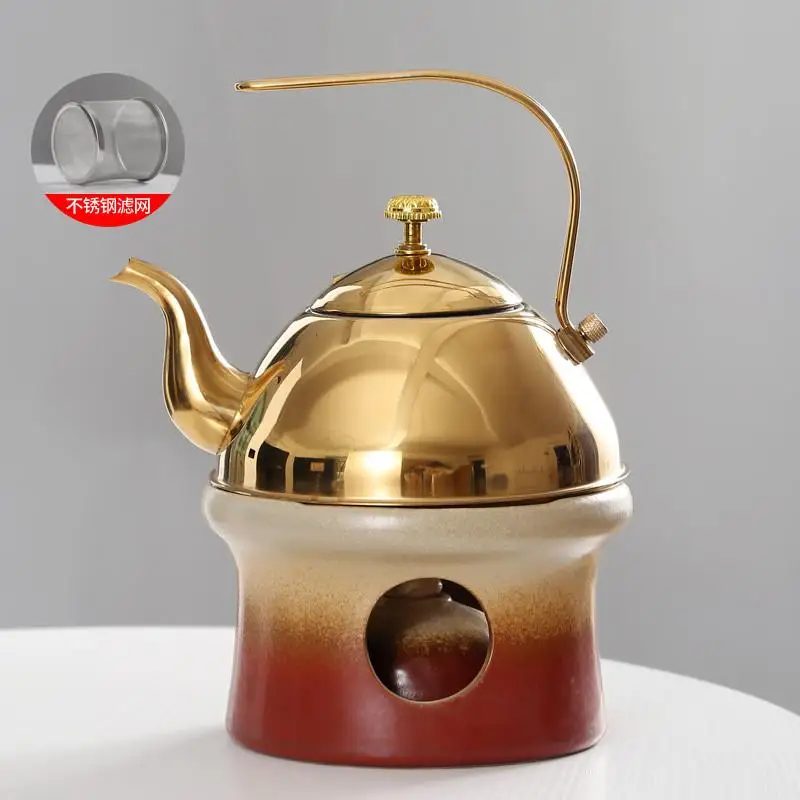 

Alcohol stove Diandude tea house restaurant insulation alcohol lamp boiling tea kettle surrounding the stove baking tea pot pot.