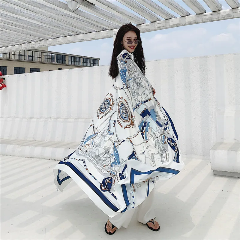 NEW 135x190cm Star with the same paragraph Cover-Ups Women Large Beach Dress Bikini Bathing Swimwear Cover Up Sarong Wrap Scarf