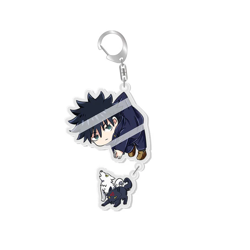 Itadori Yuji Ryomen Sukuna Satoru Gojo Fushigflats Megumi Geto SuNAFTA u Inumaki Toge Acrylique Porte-clés Porte-clés Pendentif Figure, Anime