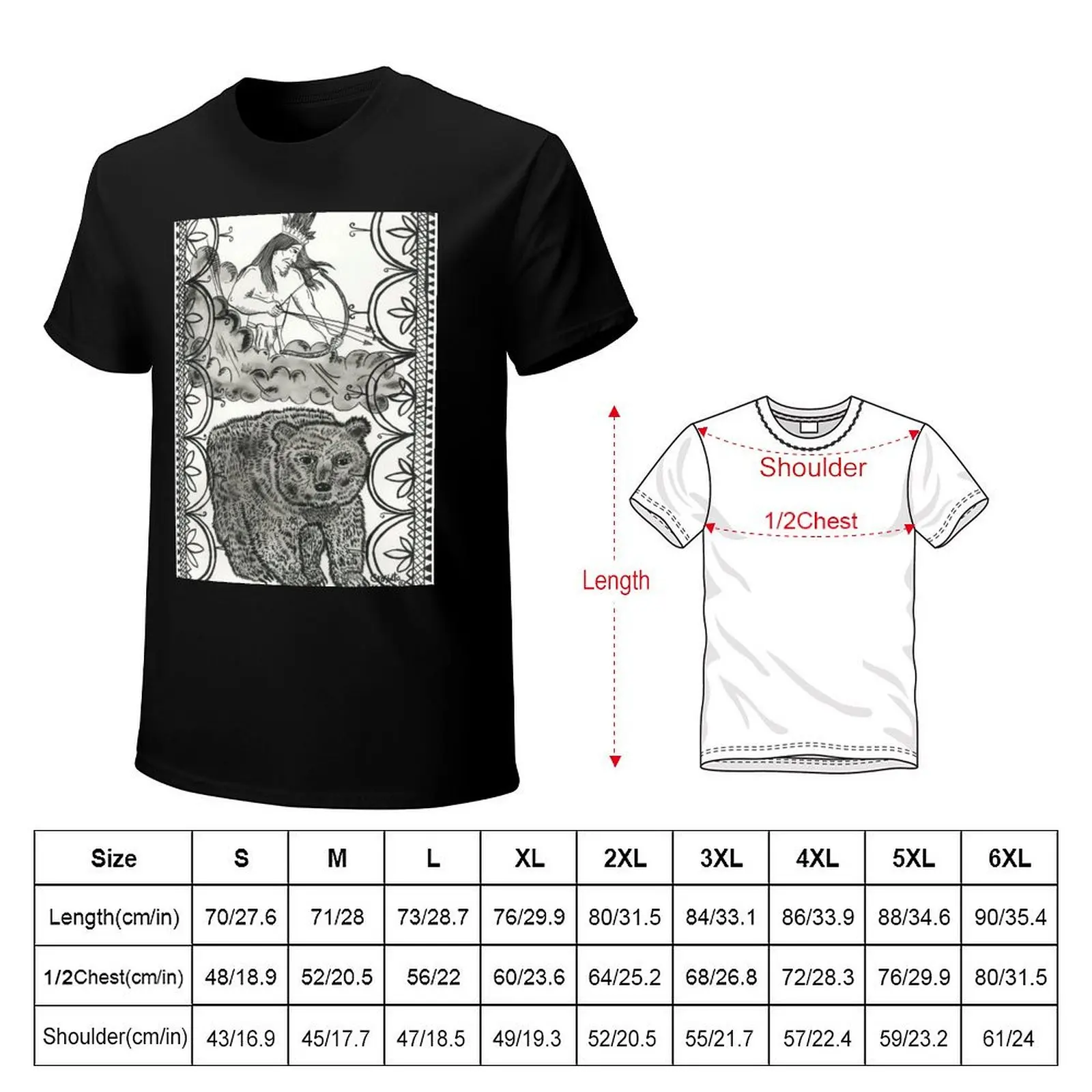 Thunder beings connect to the Bear Clan T-Shirt t shirts for man pack white T-Shirt