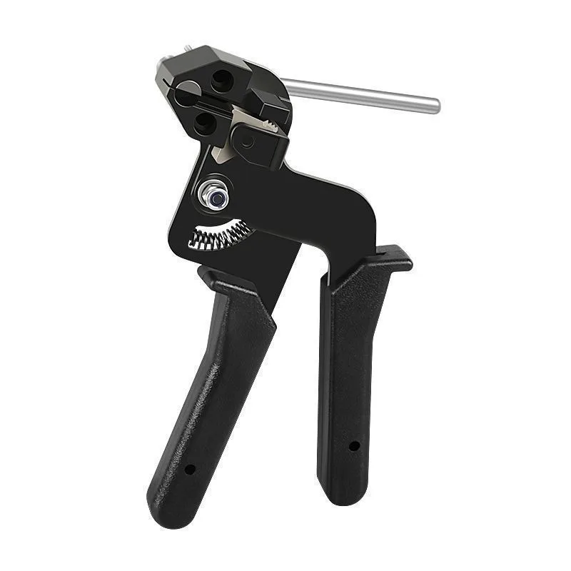 Stainless Steel Cable Tie Pliers Multifunctional Metal Tie Tensioner Manual Strapping Tool Cutting and Fastening Pliers