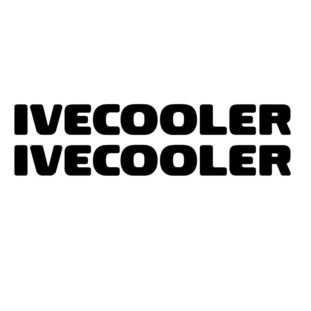 2pcs for IVECO  Intercooler Window Decals stickers