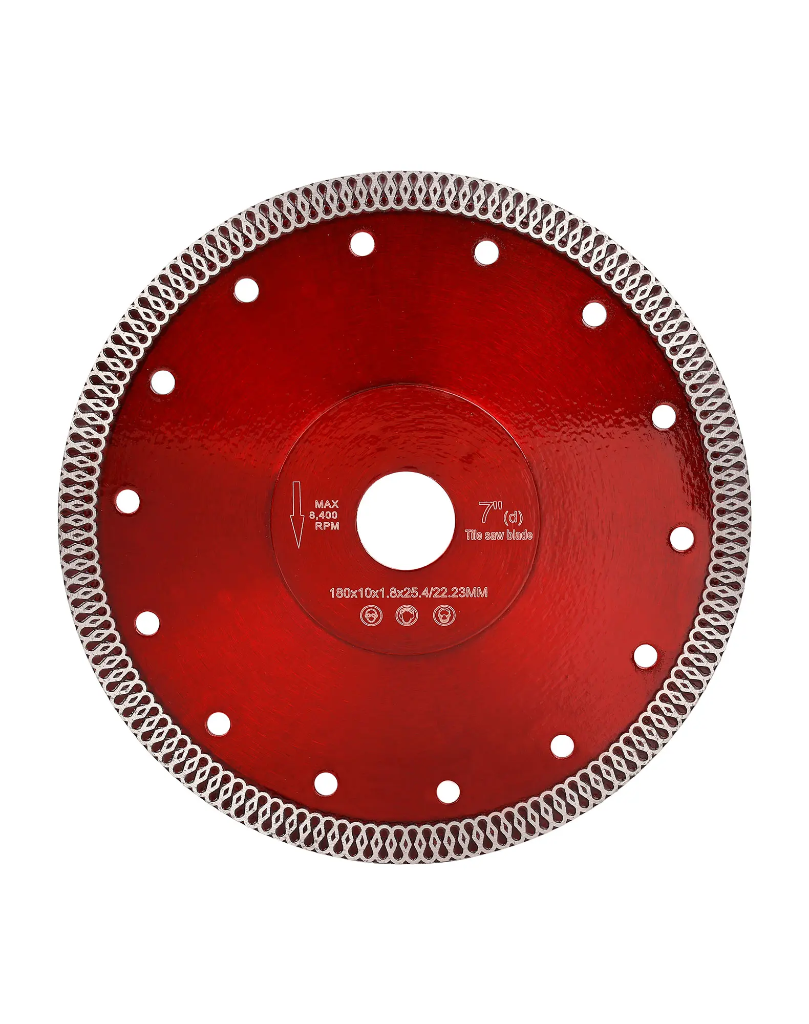 

Casaverde Tile Cutting Diamond Blade 180 X 25.4 X 1.8 mm Cut for Porcelain,Granite,Marble,Concrete,Tiles,Stones,Bricks & Ceramic