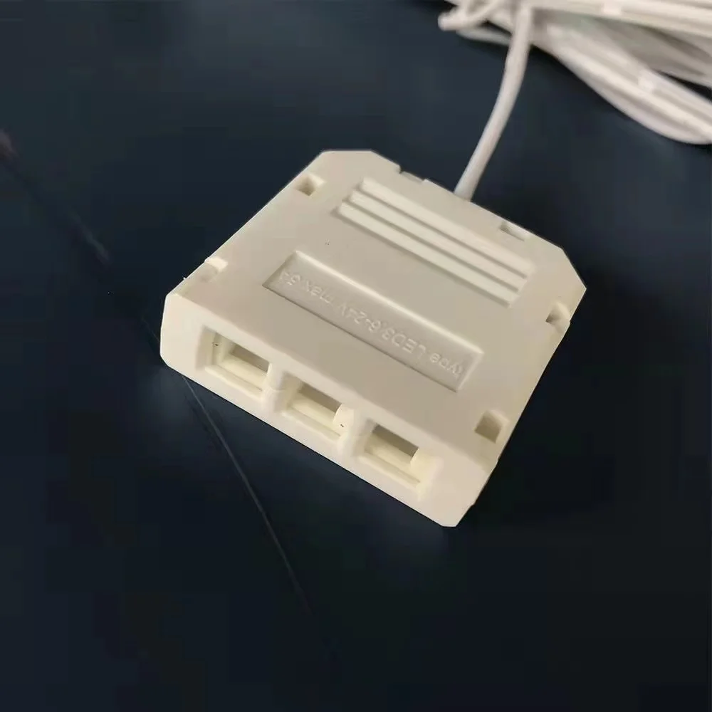 2 3 6-Port-Verteilerkasten-Hub-Splitter für LED-Streifenlicht, Lichtkasten, Stromkabel, Schnellverbinder – Detail 2