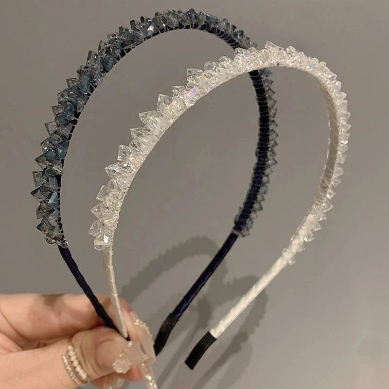 

New Japanese And Korean Bow Elegant Hair Hoop For Women, Fashionable And Exquisite Design, Simple Style, Super Flash Jewelry