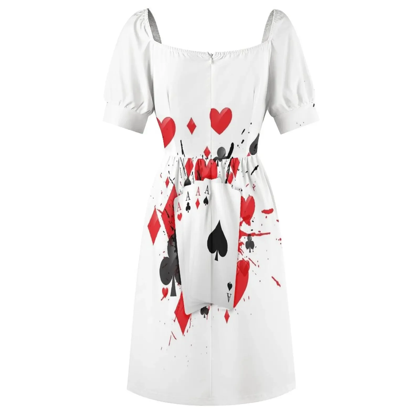 Poker cards for the players Classic T-Shirt Short-Sleeved Dress dresses for special events fairy dress