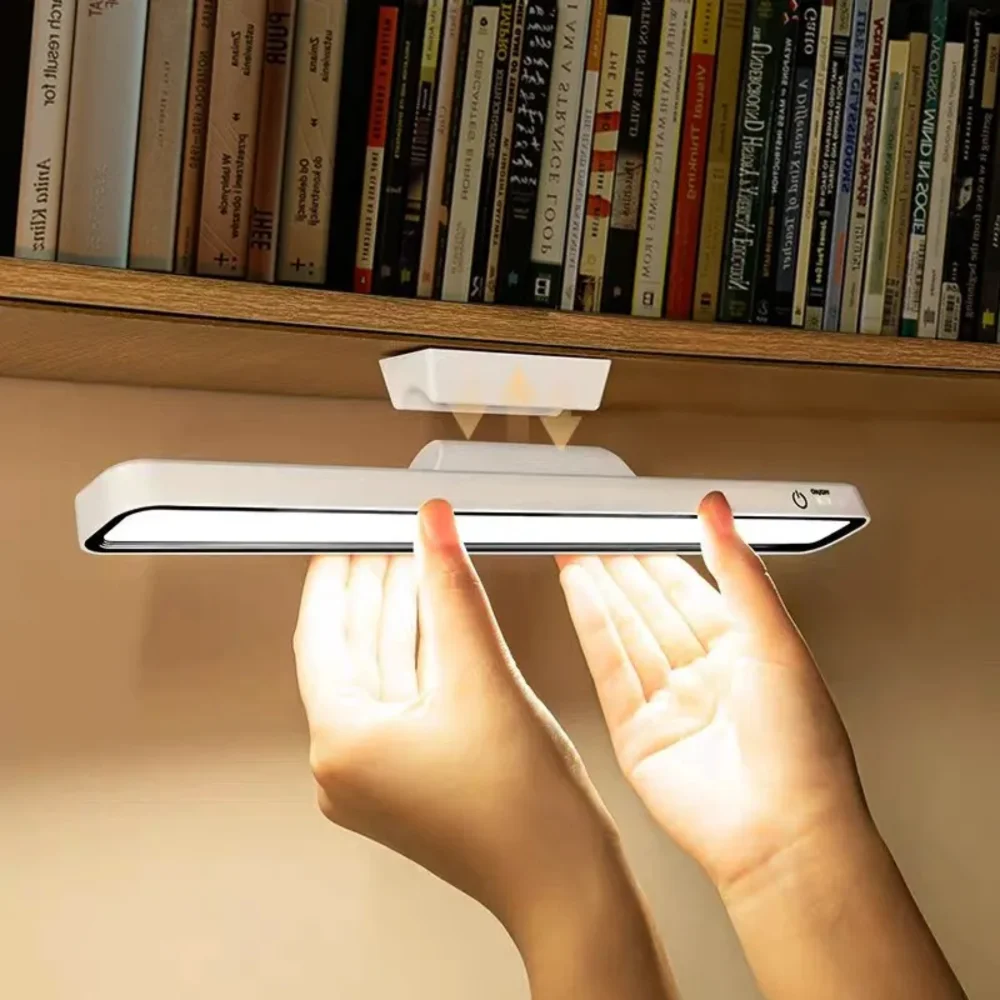 

LED Desk Lamp USB Rechargeable Light Stepless Dimming Table Lamp Hanging Bedroom Table Reading Rechargeable Night Light Light