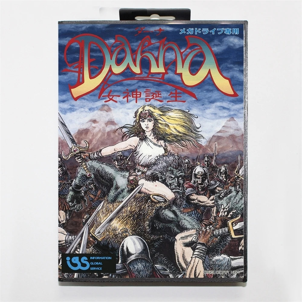 Dahna  Game Card With Retail Box 16bit MD Cart For Sega Mega Drive/Genesis System