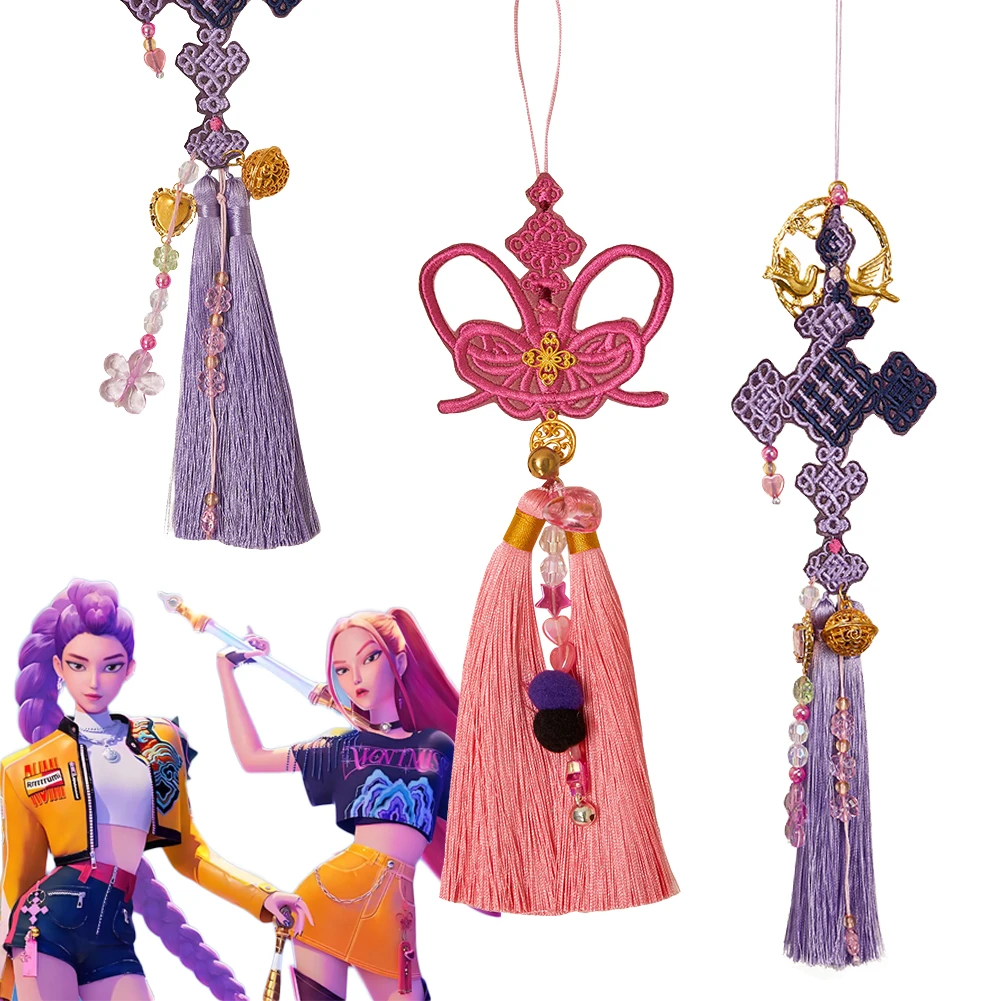 رومي ميرا شيطان هنتر من KPop تأثيري شرابة قلادة زي اكسسوارات الديكور هدايا هالوين كرنفال حفلة تنكر