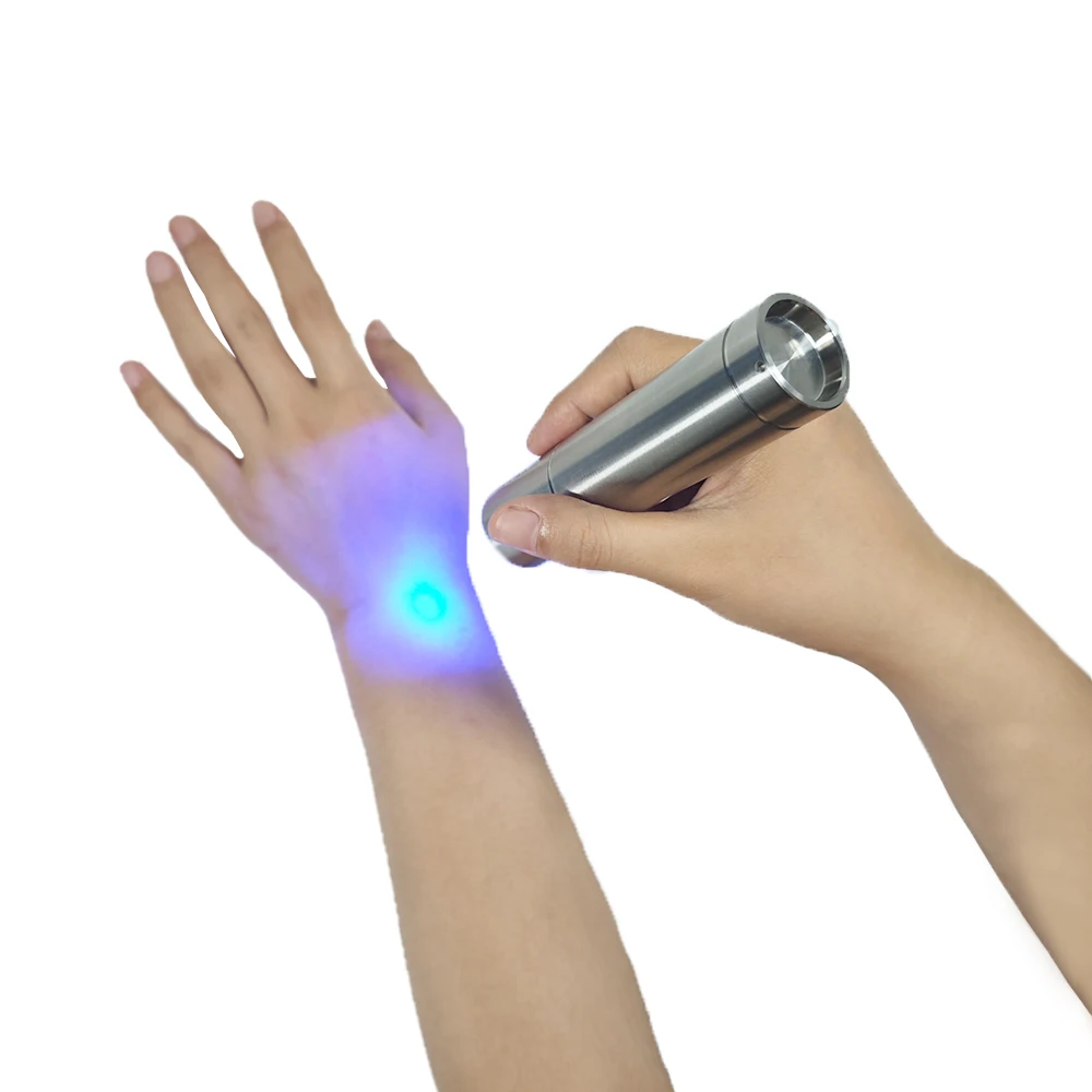 

2025 New Shangleite 5 Wavelength Led Red Light Therapy Torch Powerful for Hands & Personal Care