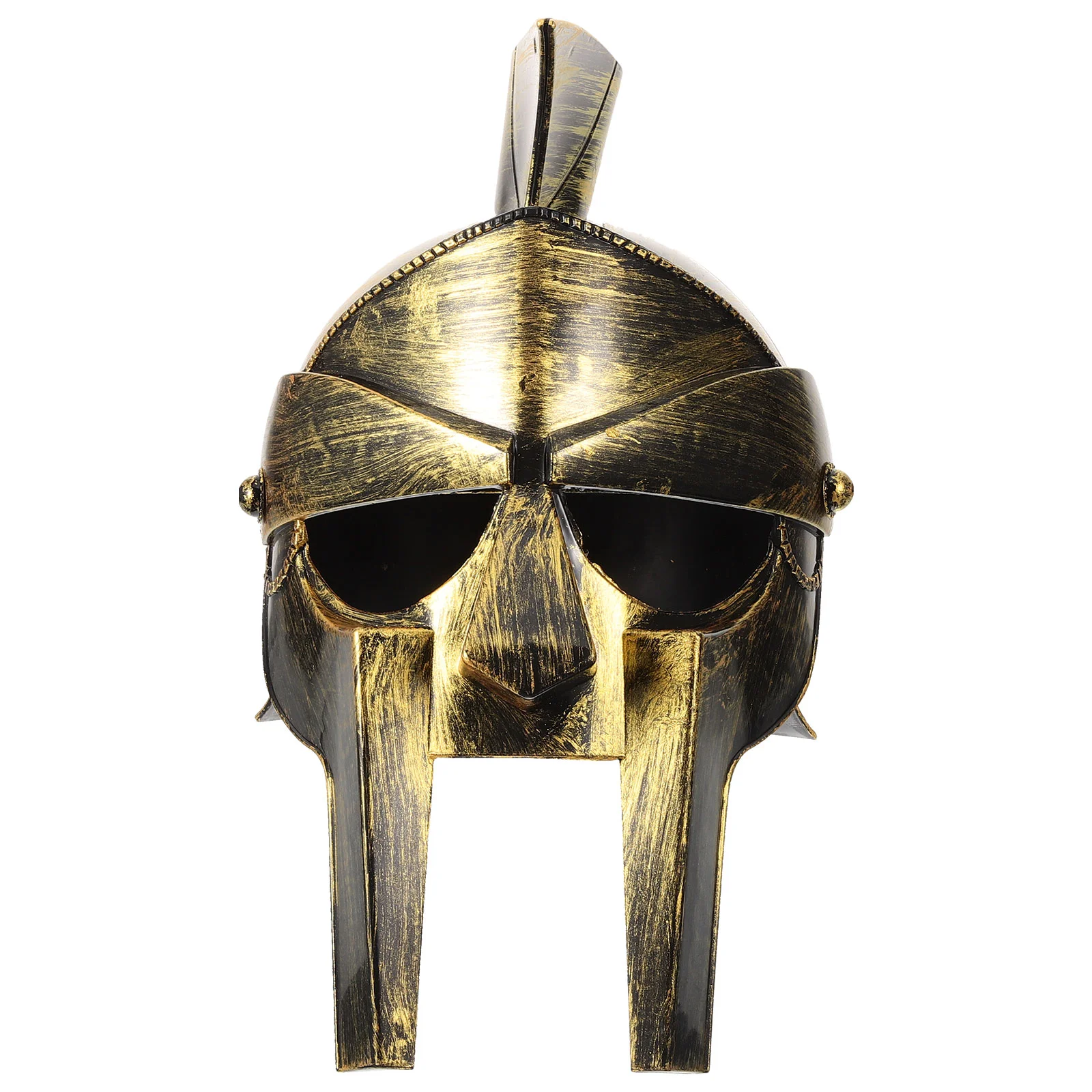 

Brass Ancient Roman Child Knight Costume Plastic Soldier Performance Hat