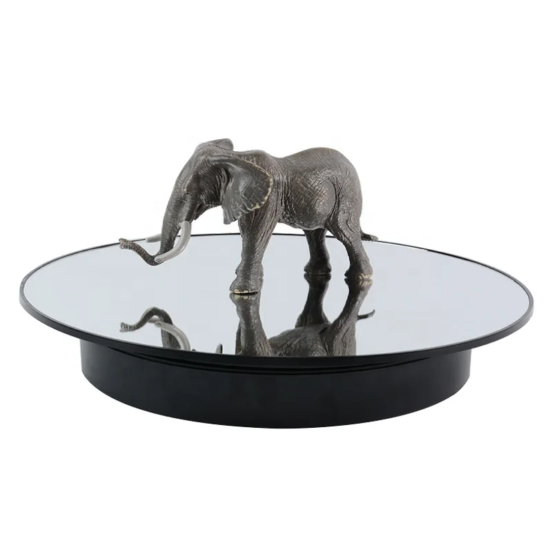 

32CM electric rotating turntable anchor live rotating display stand 360 degree video shooting USB display stand