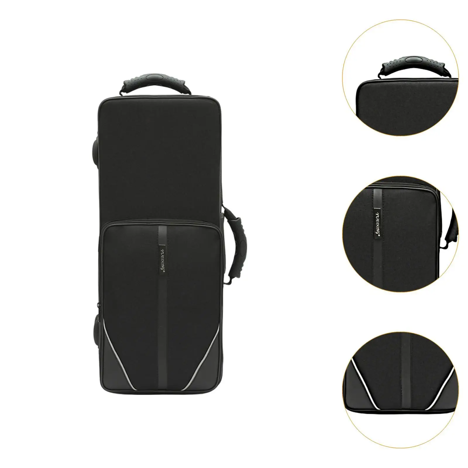 Bolsa para trompete, acessórios para instrumentos, leve com alça de transporte, portátil, mochila de tecido oxford