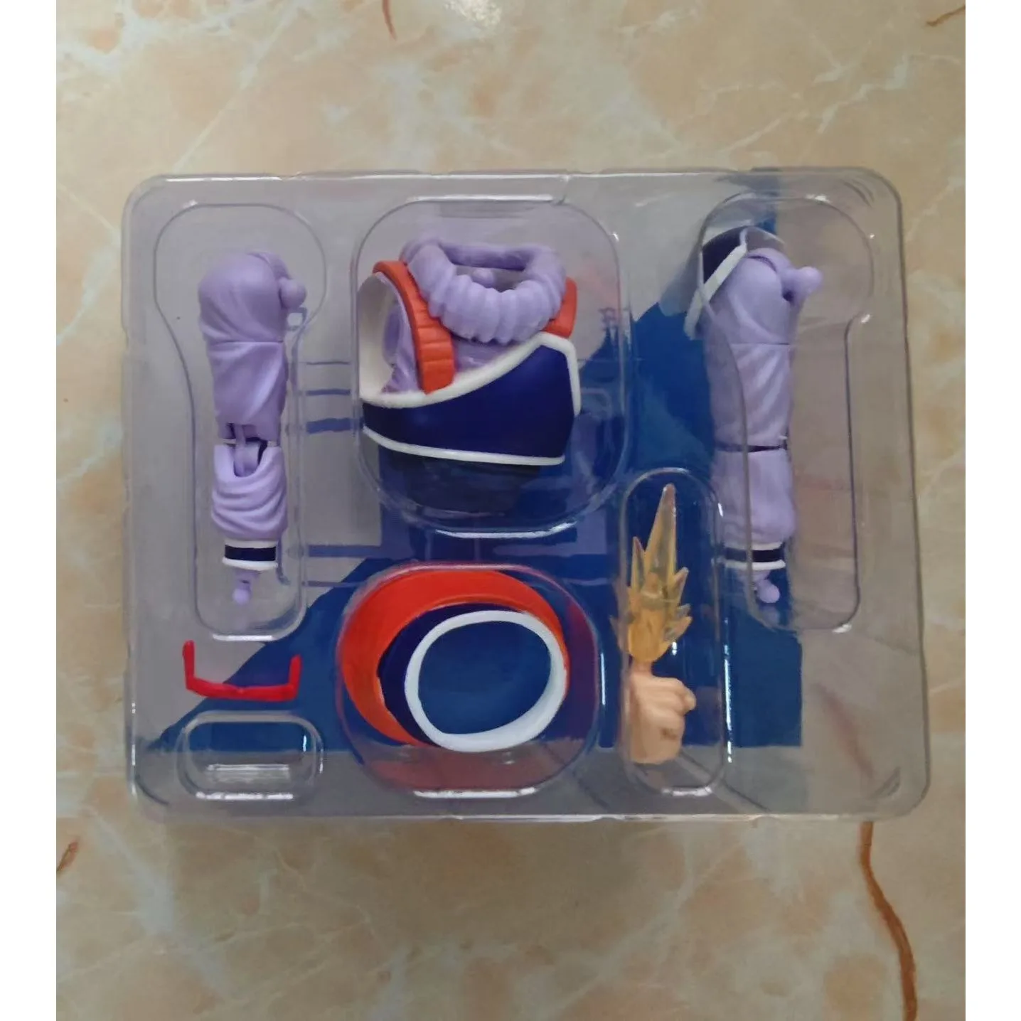 In Stock Dragon Ball Z SHF Instant Transmission Son Goku Chibi Dam'z Clothes Accessories Anime Action Figures Toys Model