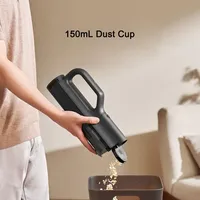 XIAOMI MIJIA Car Vacuum Cleaner 21kPa Suction,Type-C Fast Charg,150mL Dust Cup,For Home Wireless Vacuum Cleaners,2400mAh Battery
