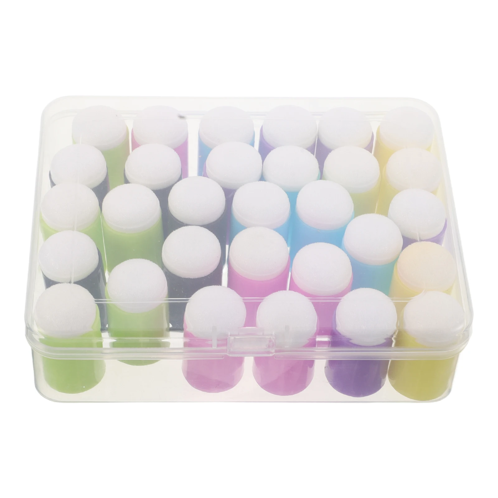 

30 Pcs Sponges 's Drawing Finger Set Paint Tool Fingerpainting Kit for s