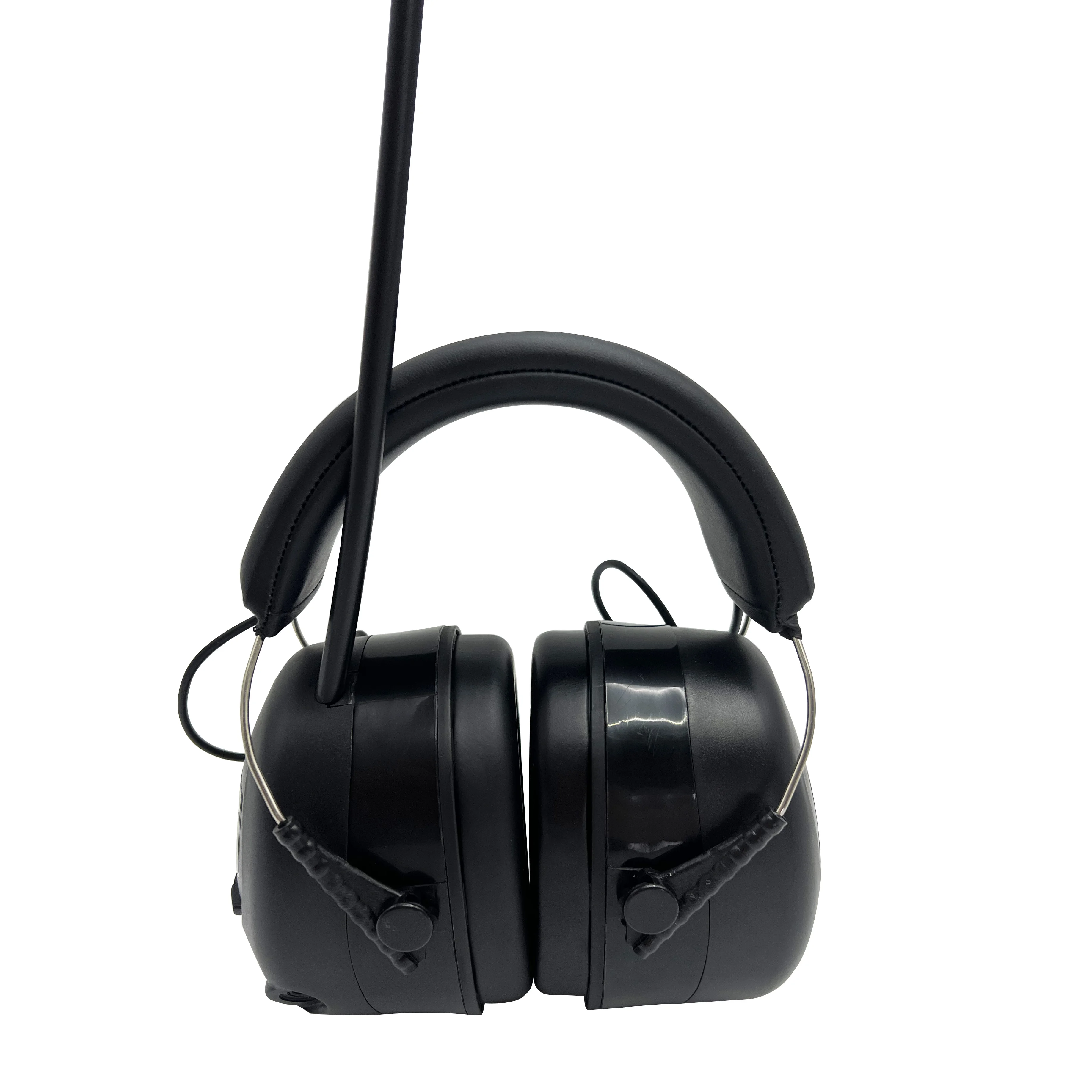 DAB راديو الأذن يفشل الإلكترونية بو حماية السمع الأذن المدافعين راديو FM سلامة إلغاء الضوضاء للاستخدام الصناعي ABS #6