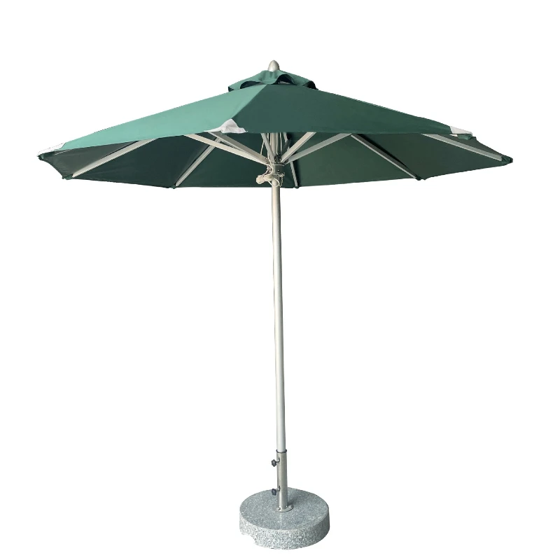 

Outdoor Parasol Cast Aluminum Umbrella Pan Resort Hotel Restaurant Coffee Milk